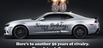 Tanti auguri mia eterna Rivale: i 50 anni della Mustang
