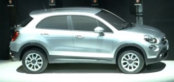 Fiat 500 X: la nuova versione Crossover al Salone di Parigi